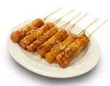 台湾つくね串6本(神保町 餃子小龍包)