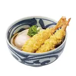 【温】ダブル海老天温玉ぶっかけ(ずずず 東日本橋店)