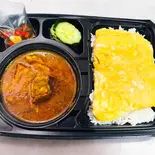 ゲーンクアグラドゥーク オーンプリックゲーンターイ+ ご飯+タイ風玉焼き(PINTO)