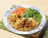 油淋からあげのさっぱり冷やし麺（バーミヤン 鶴見中央店）
