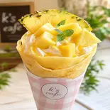 パイン生クリーム（ケイズカフェ K’s cafe）