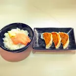 明太マヨ+あぐー豚餃子3コ（麺や堂幻）