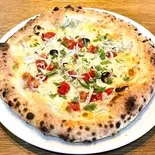 シラスのビアンケッティPizza Sサイズ（ヴィノテカ・メッシーナ）