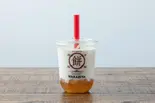 新食感‼︎ 飲むわらび餅ドリンク キャラメルミルク(わらび餅専門店 WARABIYA 仙台榴ケ岡店)