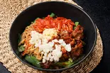 牛カルビにんにく背脂ビビンバ（韓国クッパとビビンバ 全州 下井草店）