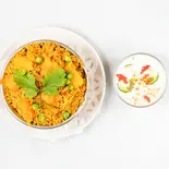 Vegetable Biryani ベジビリヤニ(ニルワナム 南インド料理レストラン 銀座店 Nirwanam North-South Indian Restaurant Ginza)