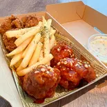 ヤンニョムチキン＆ハニーマスタードチキン（小さな韓国あぷろ03）