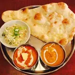 ダブルカレー&ナンまたはライスdouble curry &nan Orie rice(アジアンカレー2)