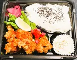 【おすすめ!】自家製からあげ弁当(餃子工房ちびすけ 梅田総本店)