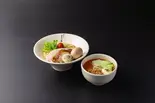 特製完熟トマトの塩つけ麺（鶏そば かぐら屋 本店）