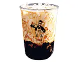 黒糖タピオカジャスミンミルクティーM(美茶 十条店)