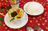 Green Curry set（インド料理ディビー）