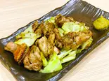 焼鳥とキャベツの炭火焼き風(餃子工房ちびすけ 十三店)