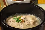 ハーフサムゲタン(ライス付き)(韓国家庭料理ソウル・ソウル)