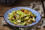 キャベツの強火四川風炒め（張記中華食堂）