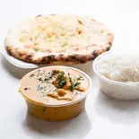 1カレ-チーズナンセット 1CurrySet with cheese nan（スターケバブインドカレーハラル専門店）