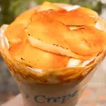 りんごと生クリーム(アイリークレープ)