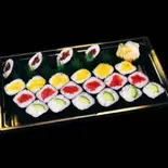 りんどう(4種類の巻物)（回転寿司大江戸 新宿南口店）