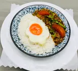 ガパオライス Rice with gapao（アジアンオーシャン）