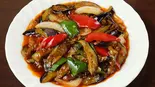 麻婆茄子 Eggplant in Chinese Chili Sauce(チャイナ厨房 亀戸駅前店)