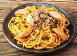 ソーセージ豆乳カルボブルダック麺(新宿ブルダックポックンミョン 弘明寺店)