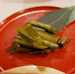葉わさびツンツン漬け(おばんざいときしめん鯱)