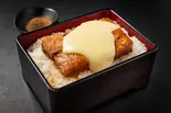 (梅)台湾豚亭卵敷なしチーズのせ (Regular) Tontei Cheese Topping Without Egg（〈ごはん特盛まで無料〉豚亭 弘明寺店）