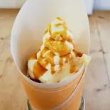生クリーム キャラメル（クレープドフフ王子公園）