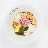 鶏塩まぜそば-大葉オイル- ミニ飯付(レンジ加熱可)（MAREN 中崎町）