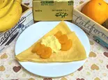 みかんカスタード S（クレープ＆バナナジュース アンクープル アングレカム）