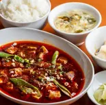麻婆豆腐定食(四川麻辣火鍋 天府 関内店)