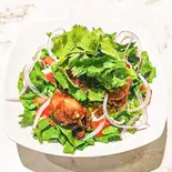 エスニック唐揚げ丼(ご飯大盛り250g)（裏道スタンド）