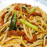 牛肉あんかけ硬焼きそば(青樺)