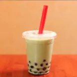 抹茶ミルクタピオカ Green Tea Milk Tapioca(インド料理サッカール)