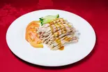 鶏肉のゴマたれ和え（中国料理 竹園 百年橋店）