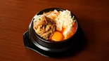 チーズ黒毛和牛スンドゥブうどん（ソウル美彩スンドゥブ）