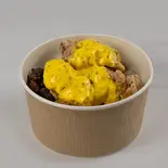 やみつきハニーマスタード唐揚げ丼 唐揚げ3個（唐揚げヤマト 高田馬場店）