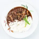 和牛ときのこのハッシュドビーフ（カフェ ロッビア）