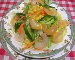 エビサラダ Shrimp Salad（シブシャンカル 七隈店）