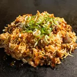 ぼっかけそばめし（もんじゃ居酒屋 まつぼっくり 中百舌鳥店）