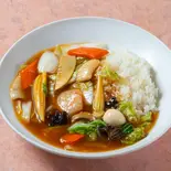 中華丼、五目あんかけご飯（中国料理 百番 不動前店）