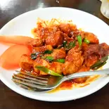 マトンのヒレ肉炒め Mutton Fry(SPIC MART OKINAWA)