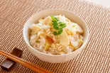 春限定「タケノコご飯」（スリムがカレーを食べるわけ）