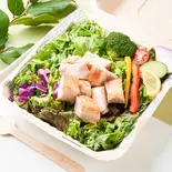 鶏むねステーキ200gが乗ったプロテインサラダ Grilled Chicken Breast Salad(ヘルシー&グリル マドズ 三軒茶屋店)