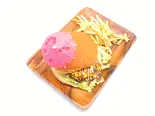 パイナバーガー フレンチフライセット（ハワイアンカフェ BURGER paina(バーガーパイナ)）
