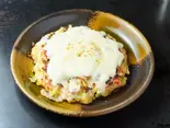 豚玉焼+チーズ（たこやきや 尼崎店）