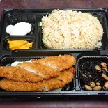白身魚フライ弁当 Fried White Fish Bento Box（町中華宝楽）