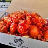 辛いタッカンジハーフ(300g) Spicy chicken（アリランホットドック 浅草）