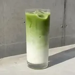 Matcha Latte Ice（bego オープンサンド＆カフェ ヴィーガン対応）