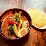 チキンと15種の野菜カリー(スープカリー専門店 札幌ドミニカ 銀座店)